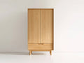 Armarios madera 90x50x180 cm - Color roble - Estilo escandinavo